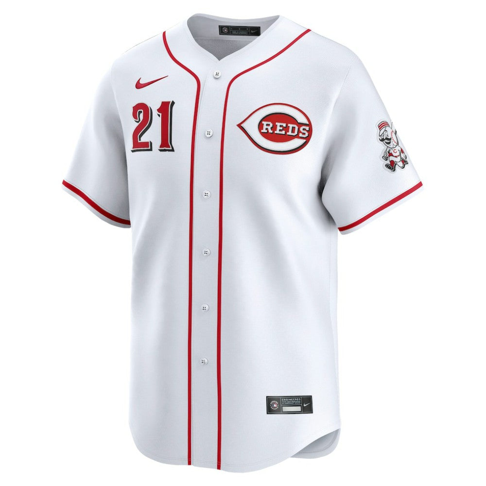 Hunter Greene Cincinnati Reds Nike Home Limited Player Jersey Clearance