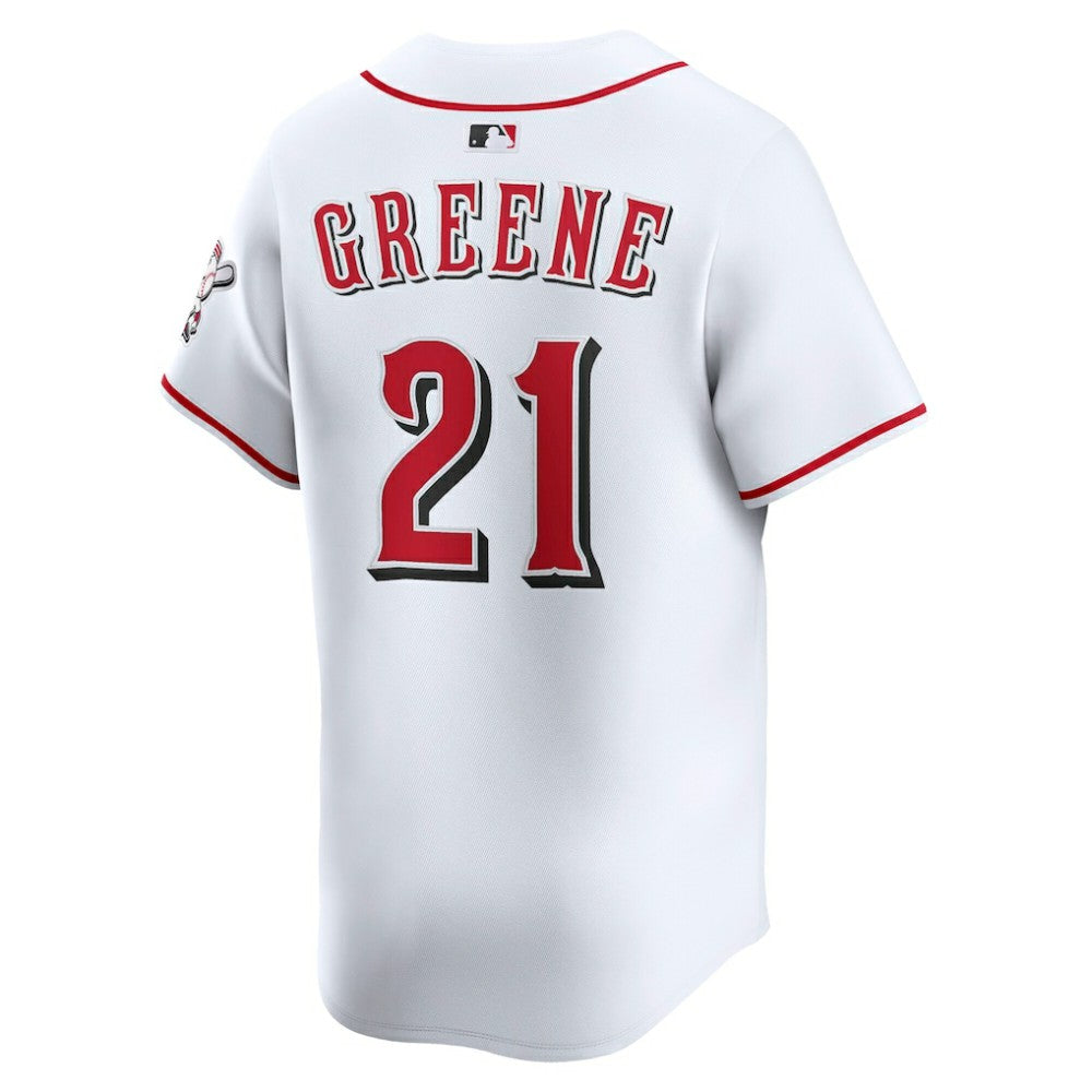 Hunter Greene Cincinnati Reds Nike Home Limited Player Jersey Clearance