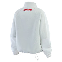 St. Louis Cardinals WEAR by Erin Andrews Women's Polar Fleece Quarter-Zip Jacket Sale