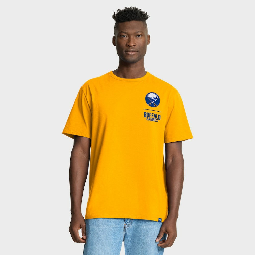 Buffalo Sabres - Fanatics Crash The Net Legacy T-Shirt Gold