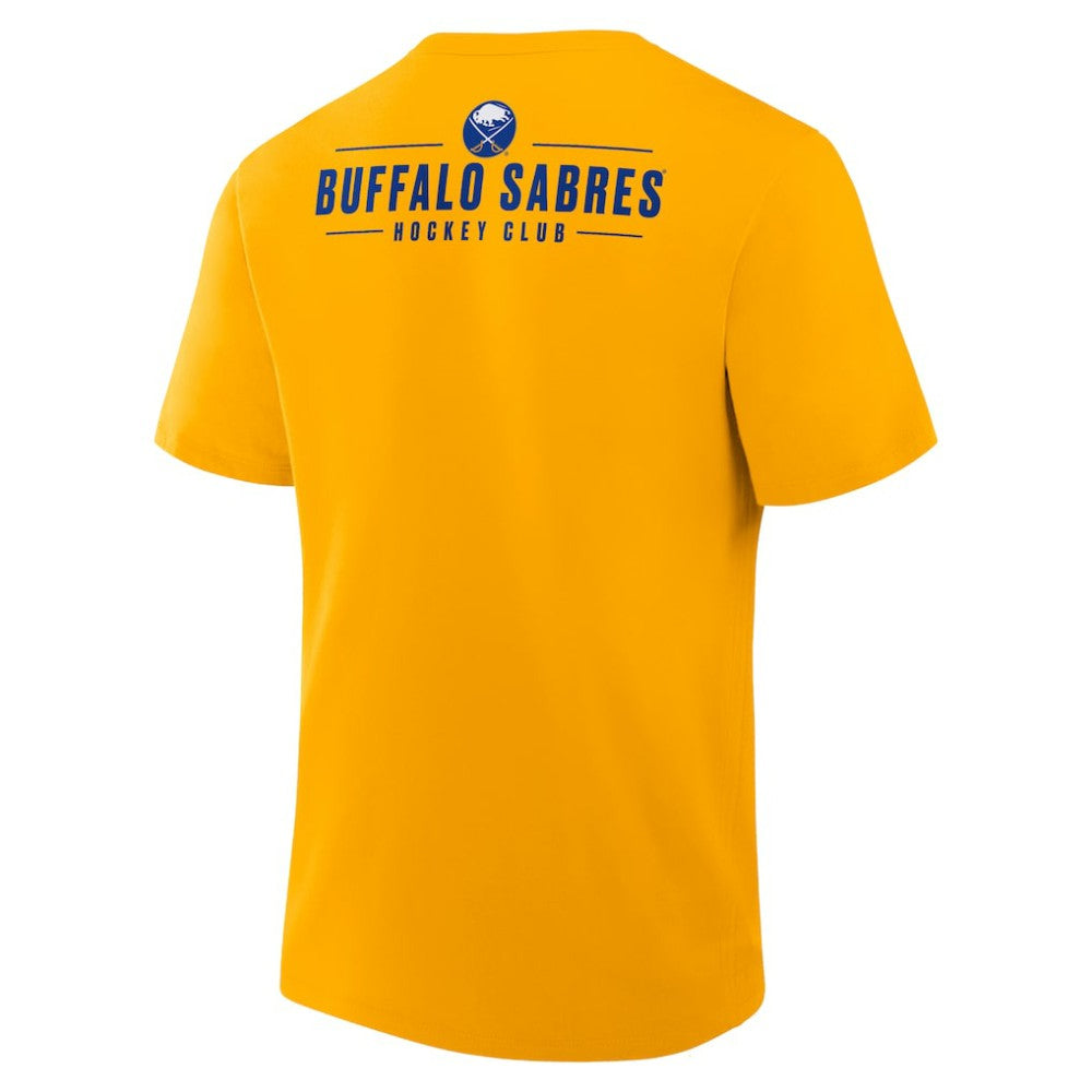 Buffalo Sabres - Fanatics Crash The Net Legacy T-Shirt Gold