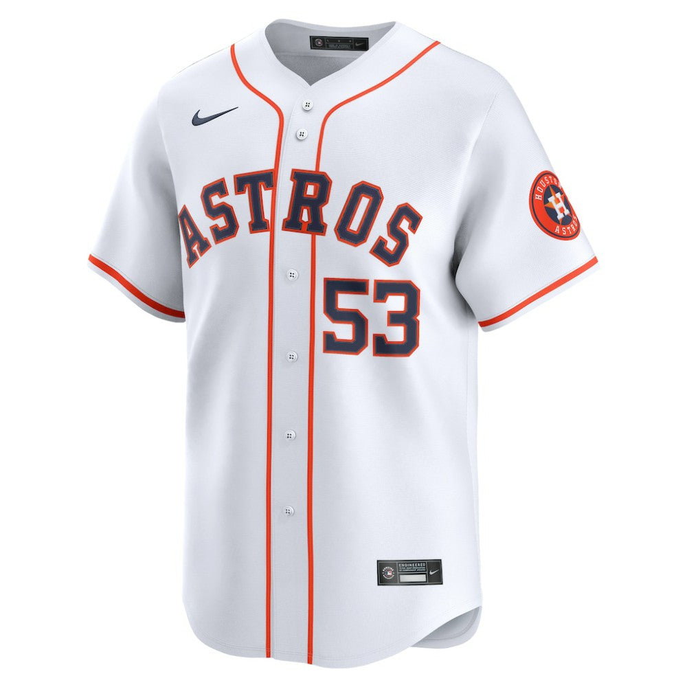 Cristian Javier Houston Astros Nike Home Limited Player Jersey Online