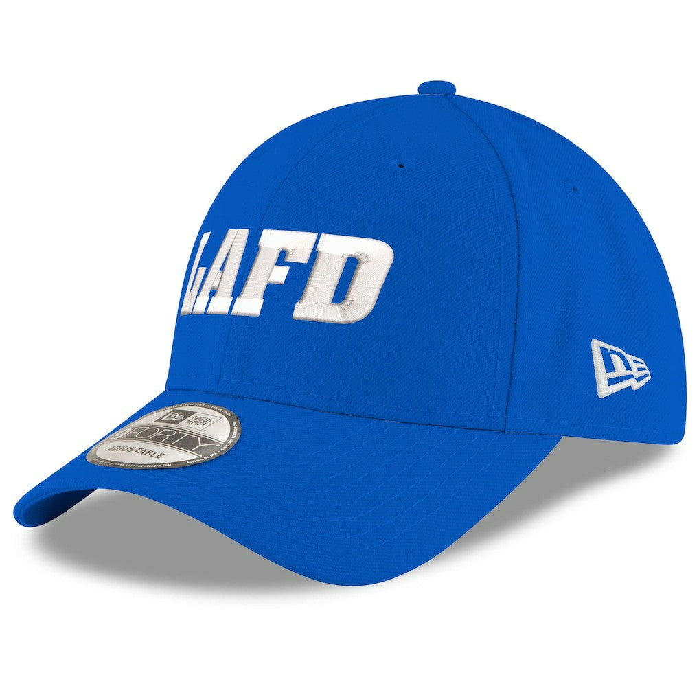 Los Angeles Rams New Era LAFD 9FORTY Adjustable Hat Royal - NFL