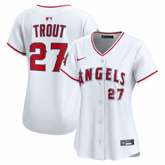 Mike Trout Los Angeles Angels Nike Women's Home Limited Player Jersey for sale