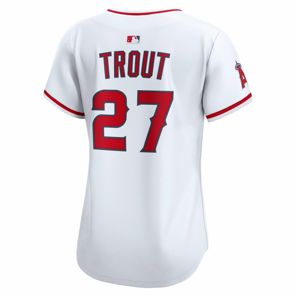 Mike Trout Los Angeles Angels Nike Women's Home Limited Player Jersey for sale