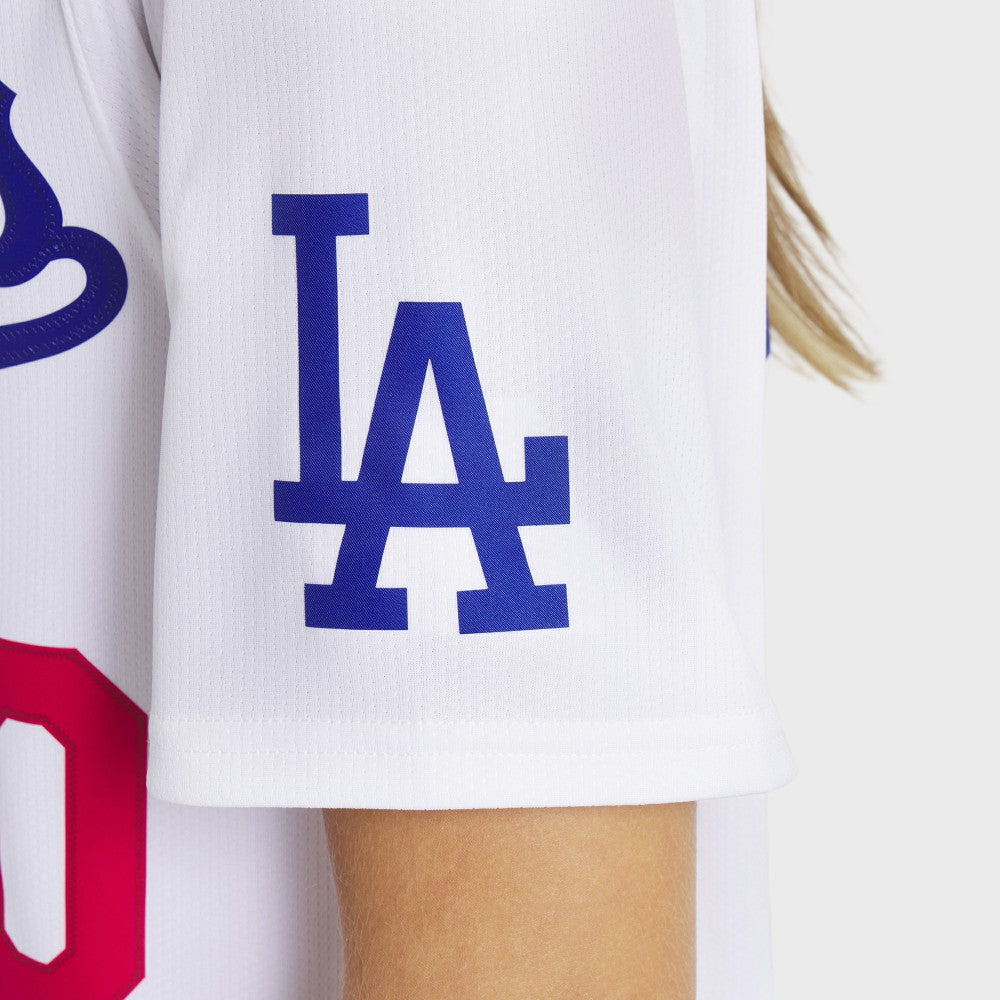 Mookie Betts Los Angeles Dodgers Nike Women's Home Limited Player Jersey Lifestyle