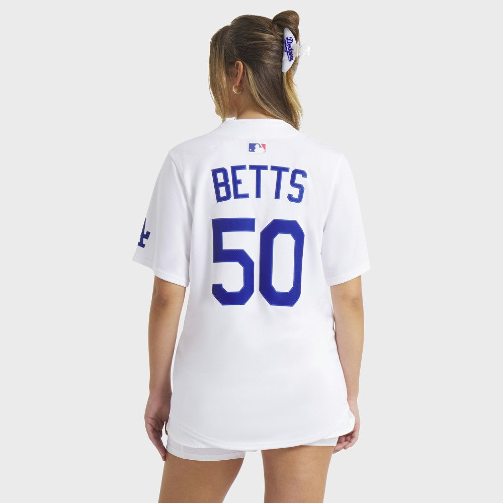 Mookie Betts Los Angeles Dodgers Nike Women's Home Limited Player Jersey Lifestyle