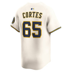 Nestor Cortes Milwaukee Brewers Nike Home Limited Player Jersey Online