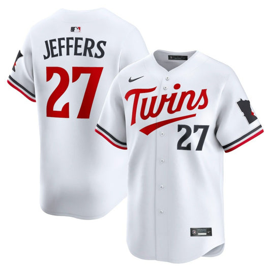 Ryan Jeffers Minnesota Twins Nike Home Limited Player Jersey - White | MLB Jerseys