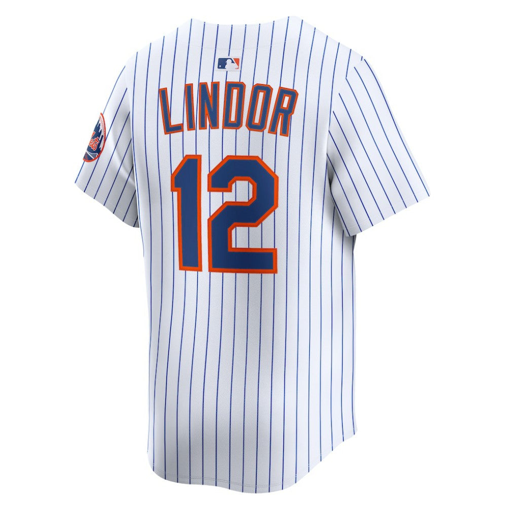 Francisco Lindor New York Mets Nike Home Limited Jersey Lifestyle