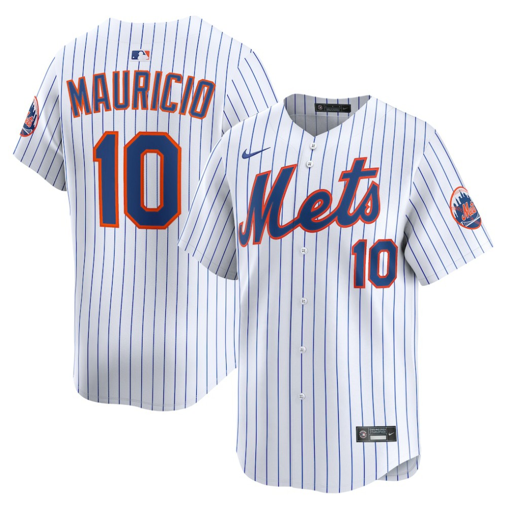 Ronny Mauricio New York Mets Nike Home Limited Player Jersey Sale
