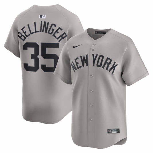 Cody Bellinger New York Yankees Nike Road Limited Player Jersey - Gray | MLB Jerseys