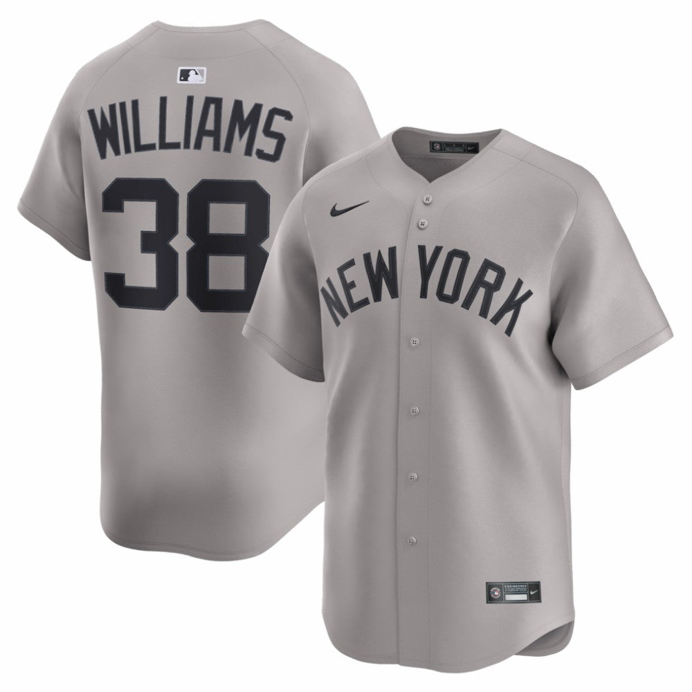 Devin Williams New York Yankees Nike Road Limited Player Jersey Lifestyle