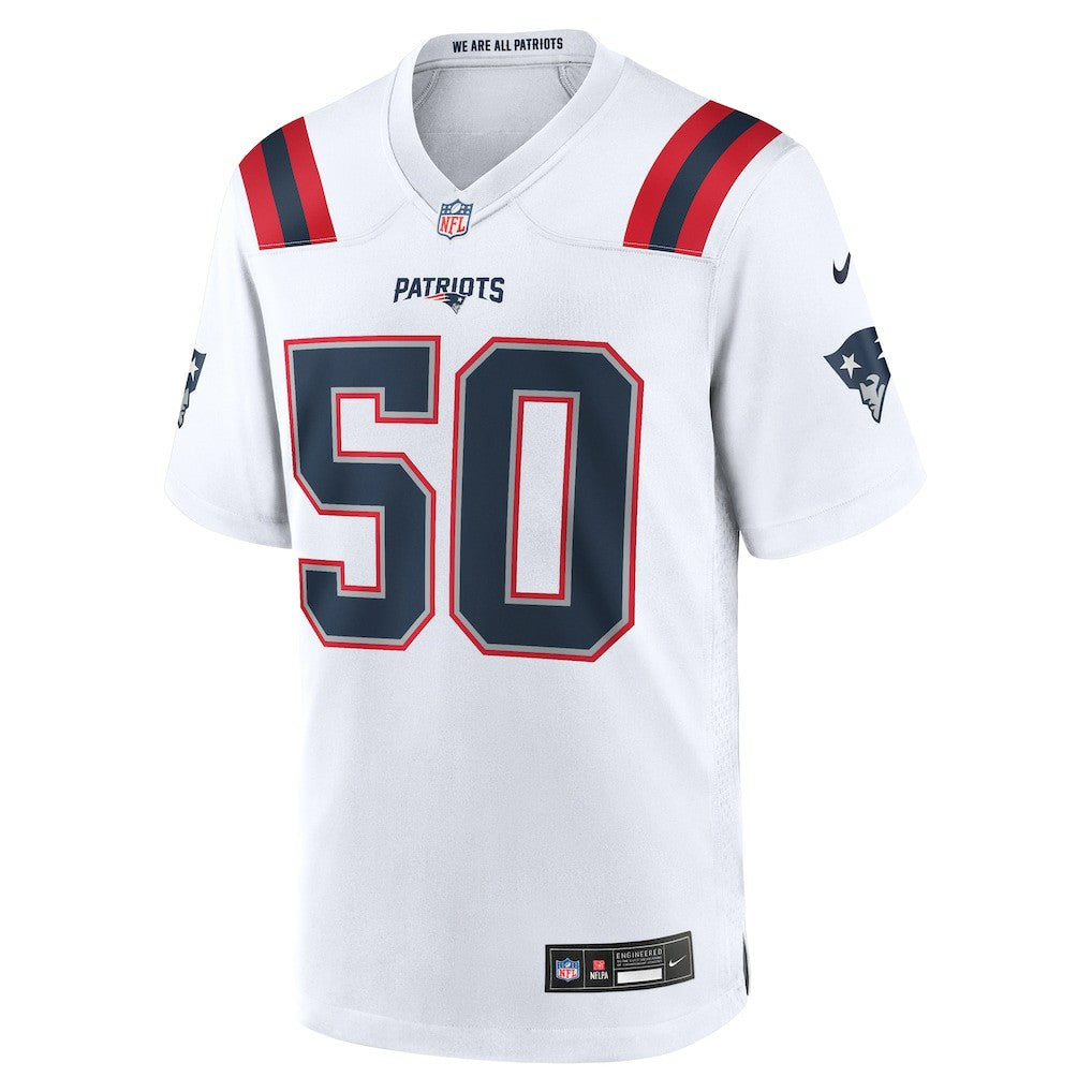 Mike Vrabel New England Patriots Retired Player Game Jersey White - Nike
