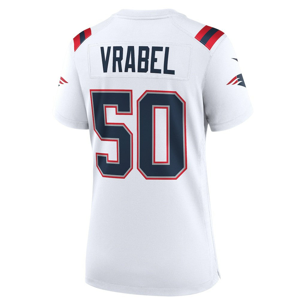 Mike Vrabel New England Patriots Women's Retired Player Game Jersey White - Nike