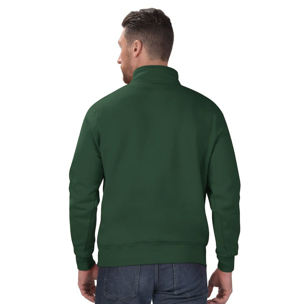 Green Bay Packers Starter Classic Quarter-Zip Pullover Sweatshirt Green - NFL
