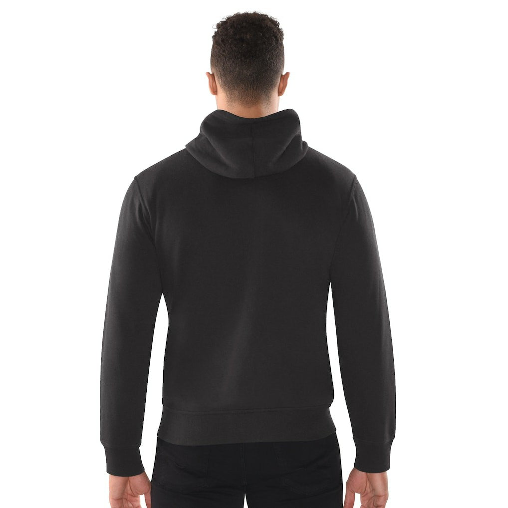 Pittsburgh Steelers Starter Distressed Classic Full-Zip Hoodie Black - NFL