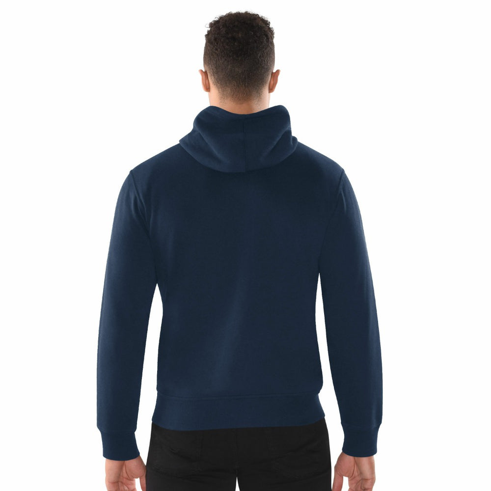 Houston Texans Starter Distressed Classic Full-Zip Hoodie Navy - NFL