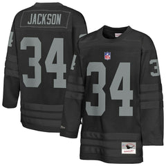 Bo Jackson Las Vegas Raiders Youth Hockey Fashion Jersey Black - Mitchell & Ness