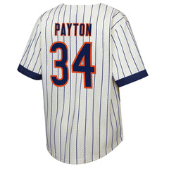 Walter Payton Chicago Bears Youth Retired Player Name & Number Baseball Jersey Cream - Mitchell & Ness