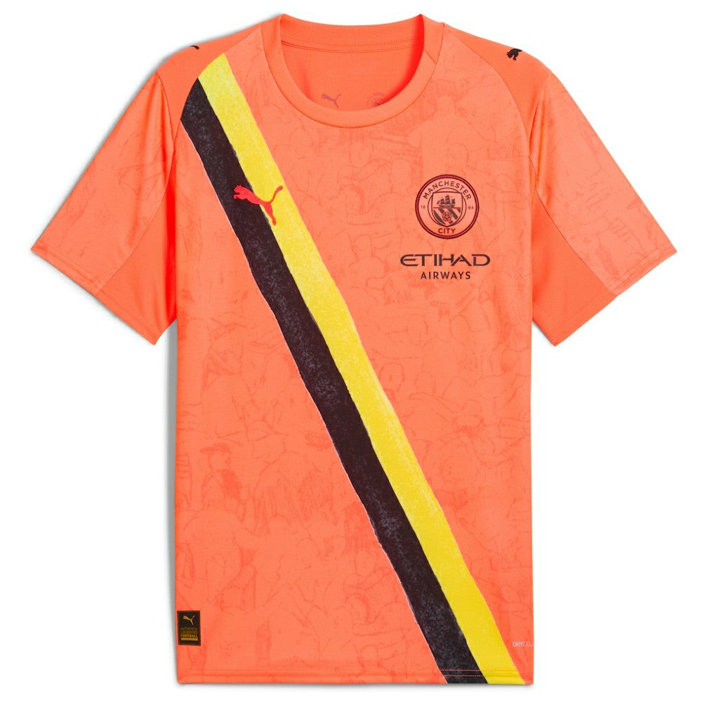 Puma Manchester City x KidSuper 2025 FIFA Club World Cup Replica Jerseys - Orange