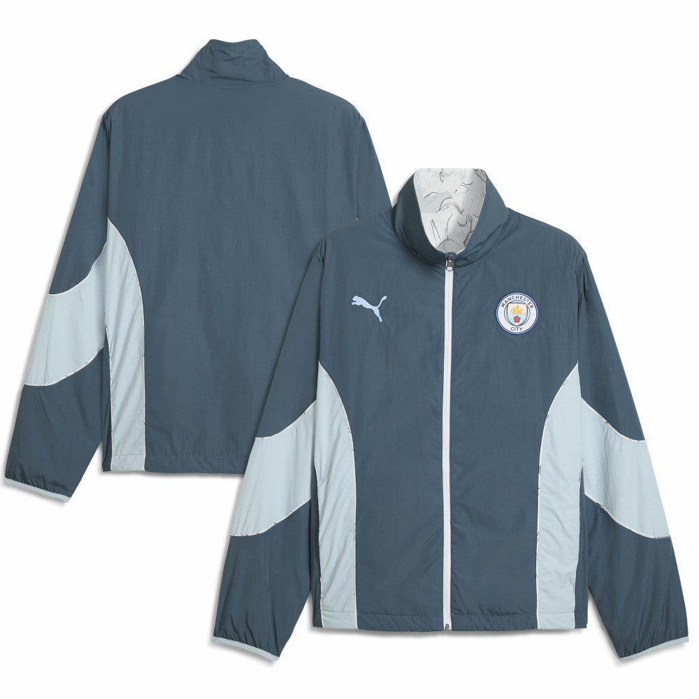 Puma Manchester City x KidSuper 2025 FIFA Club World Cup Reversible Full-Zip Jacket - Gray