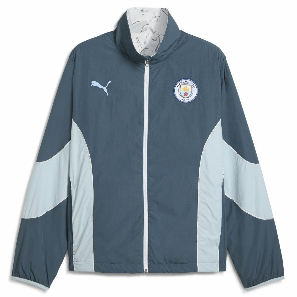Puma Manchester City x KidSuper 2025 FIFA Club World Cup Reversible Full-Zip Jacket - Gray
