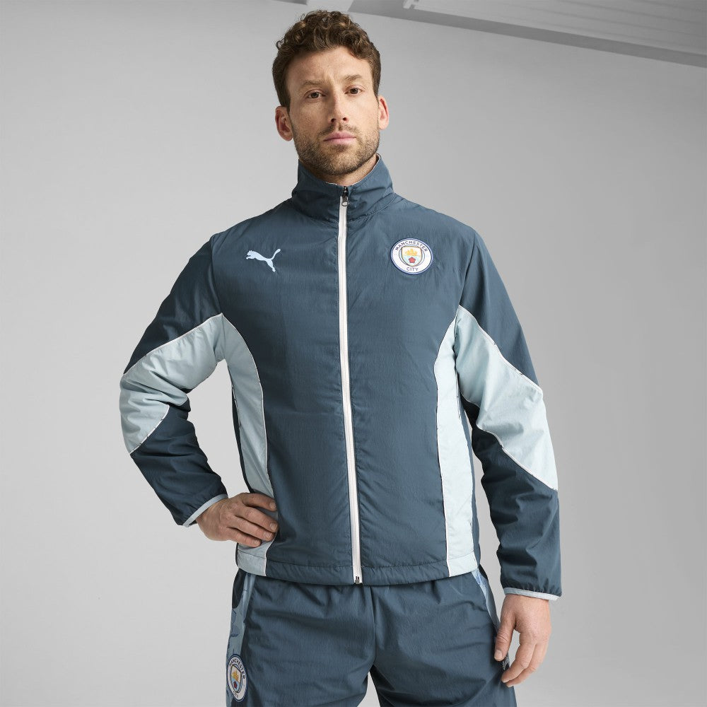 Puma Manchester City x KidSuper 2025 FIFA Club World Cup Reversible Full-Zip Jacket - Gray