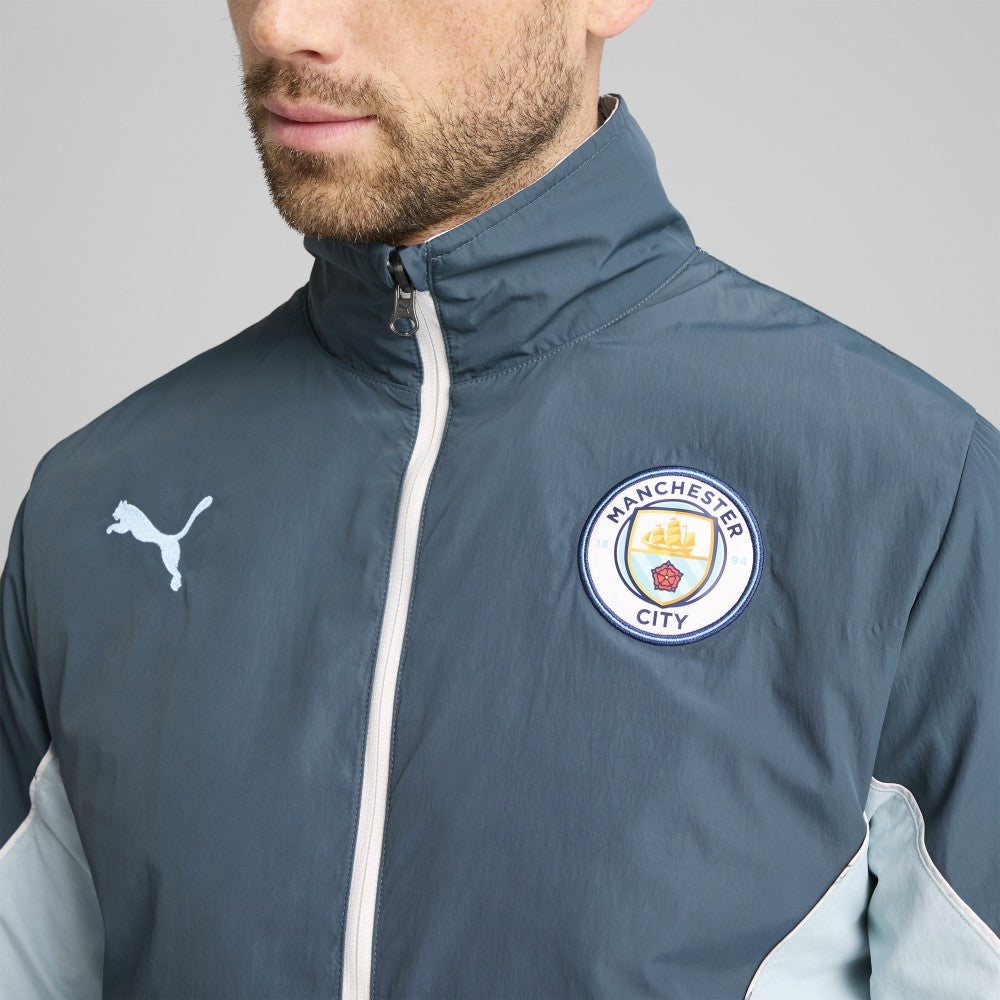 Puma Manchester City x KidSuper 2025 FIFA Club World Cup Reversible Full-Zip Jacket - Gray