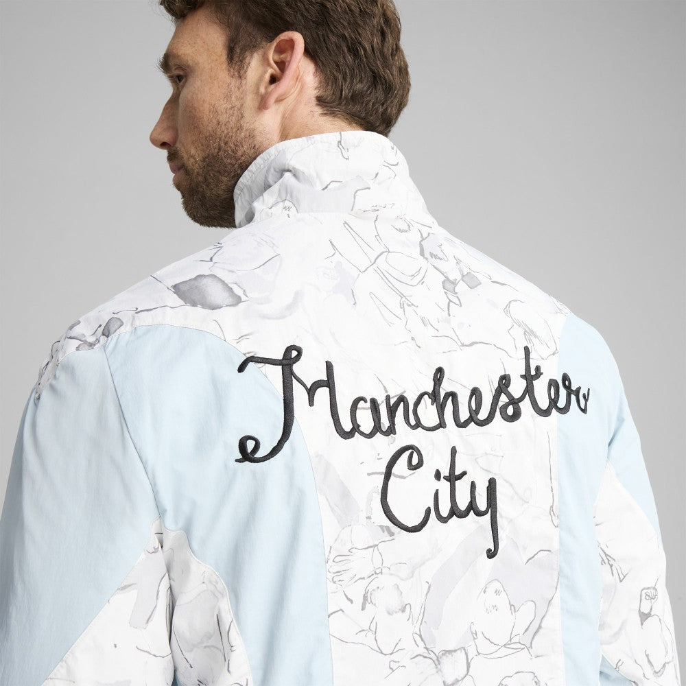 Puma Manchester City x KidSuper 2025 FIFA Club World Cup Reversible Full-Zip Jacket - Gray