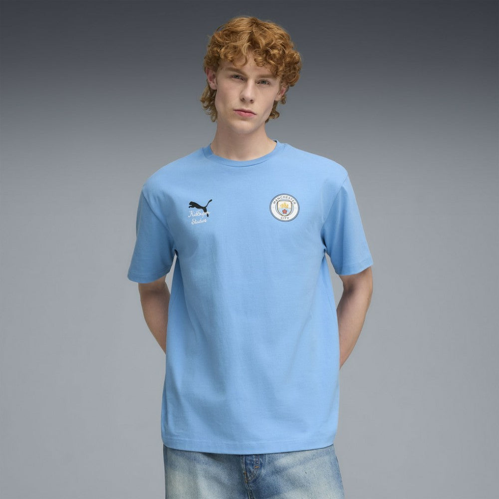 Puma Manchester City x KidSuper 2025 FIFA Club World Cup Graphic T-Shirts - Light Blue