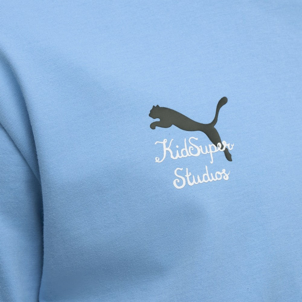 Puma Manchester City x KidSuper 2025 FIFA Club World Cup Graphic T-Shirts - Light Blue