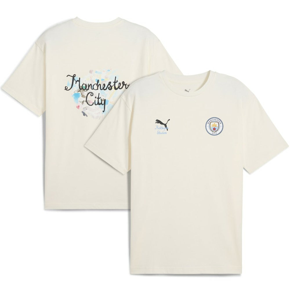 Puma Manchester City x KidSuper 2025 FIFA Club World Cup Graphic T-Shirts - White