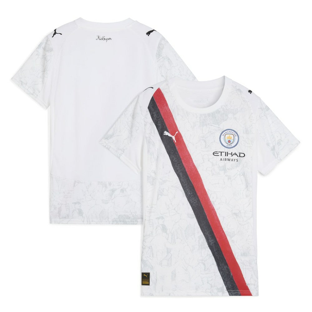 Puma Manchester City x KidSuper Women's 2025 FIFA Club World Cup Replica Jerseys - White