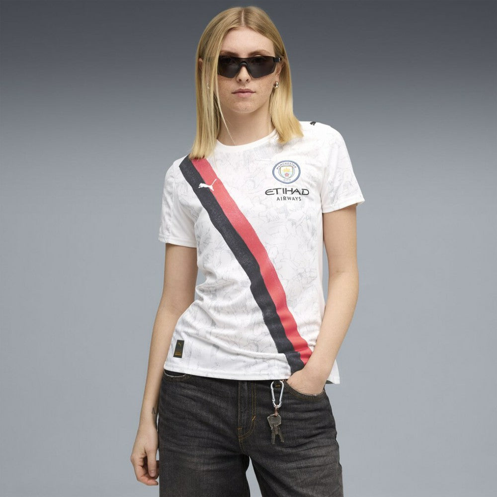 Puma Manchester City x KidSuper Women's 2025 FIFA Club World Cup Replica Jerseys - White