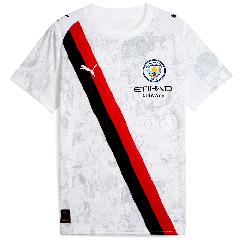Puma Manchester City x KidSuper Youth 2025 FIFA Club World Cup Replica Jerseys - White