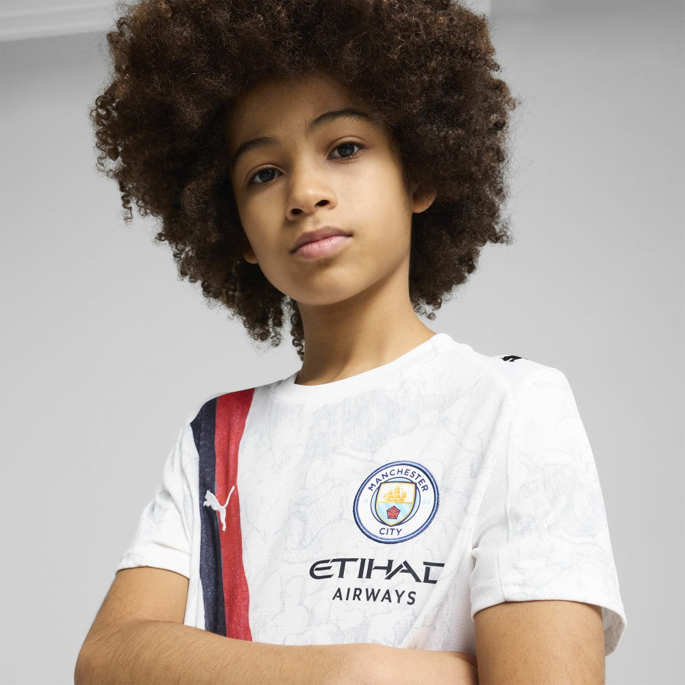 Puma Manchester City x KidSuper Youth 2025 FIFA Club World Cup Replica Jerseys - White