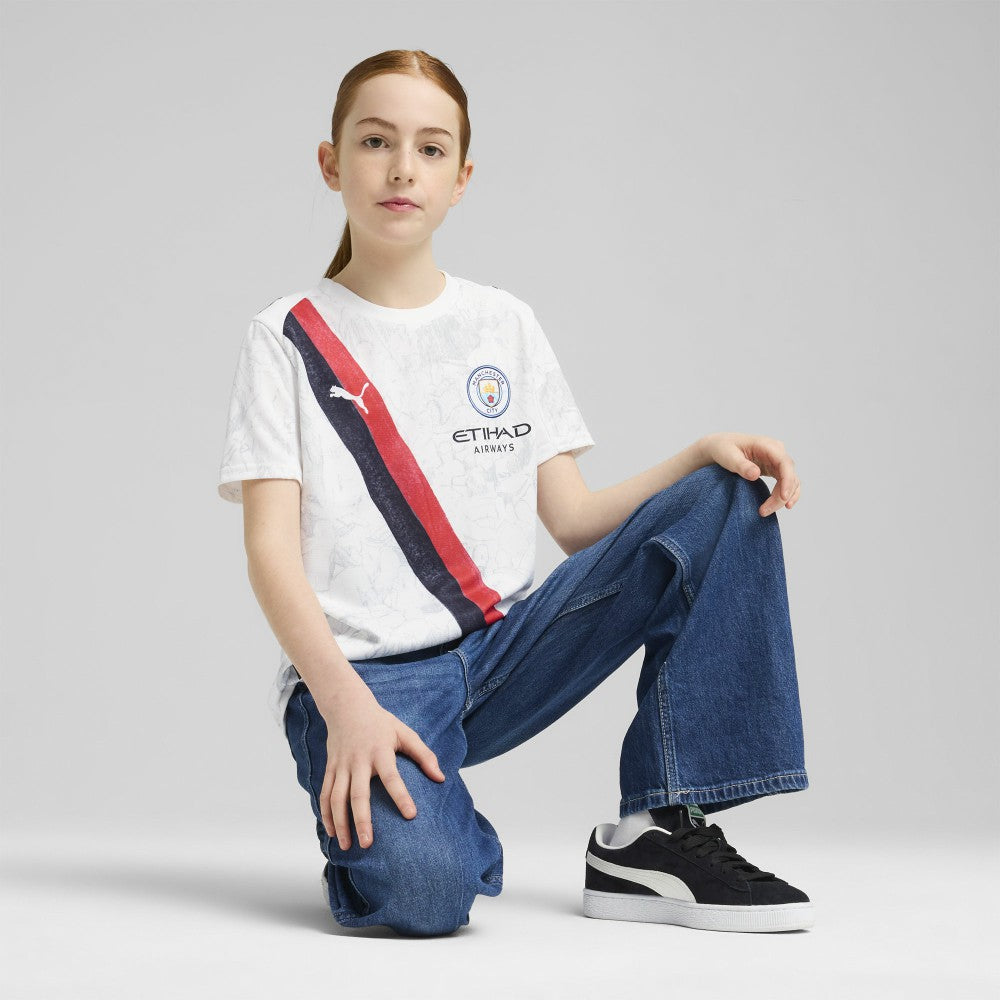 Puma Manchester City x KidSuper Youth 2025 FIFA Club World Cup Replica Jerseys - White