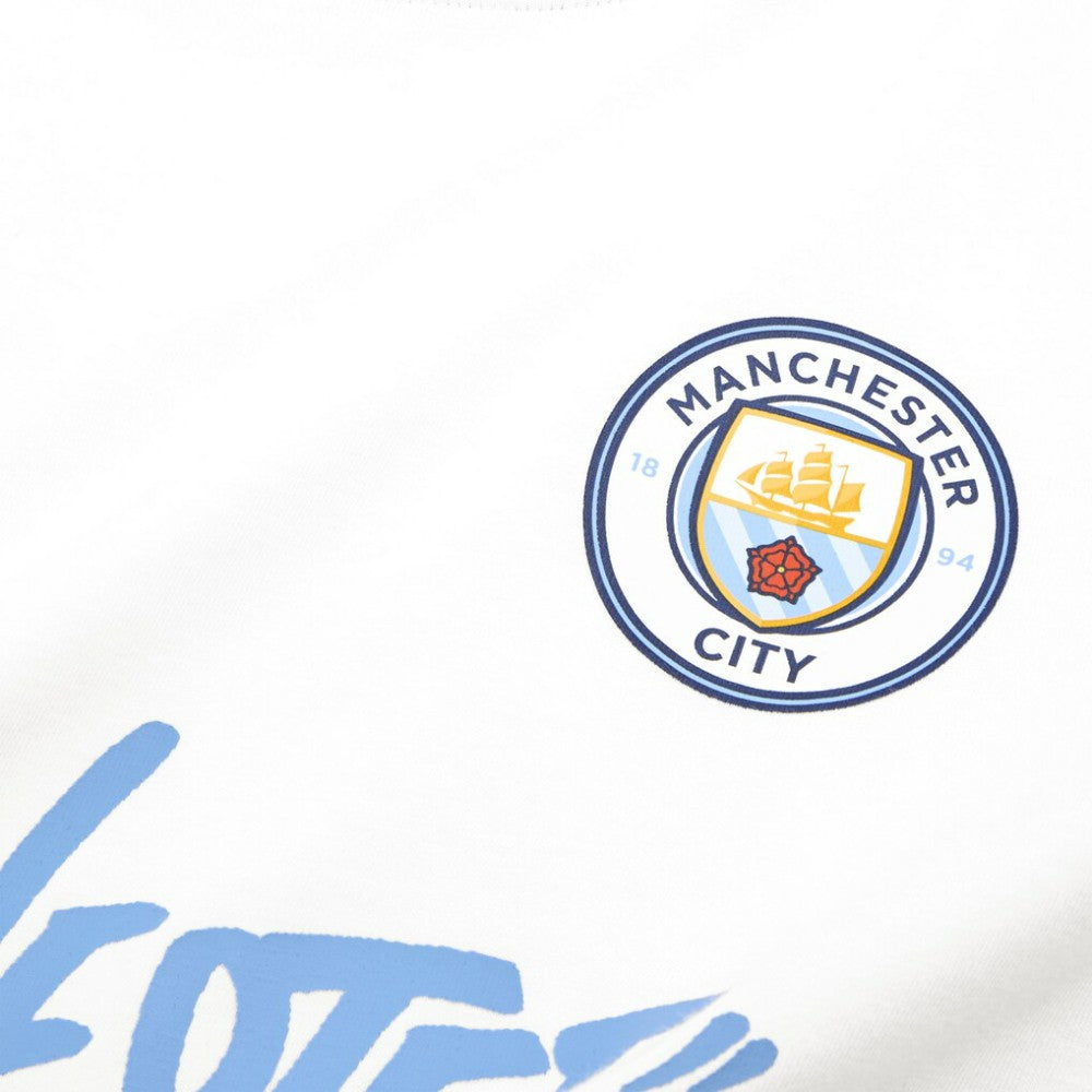 Puma Manchester City 2025 FIFA Club World Cup Hoops T-Shirts - White