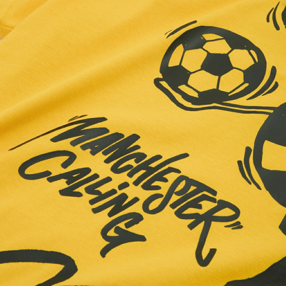 Puma Manchester City 2025 FIFA Club World Cup Hoops T-Shirts - Yellow