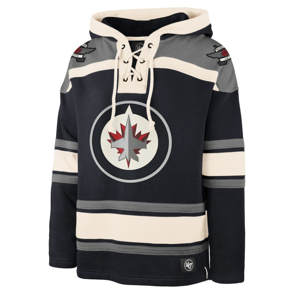 Winnipeg Jets - '47 Superior Lacer Hoodie Navy