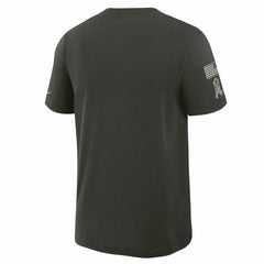 Detroit Lions 2025 Salute to Service Sideline Slub Dri-FIT T-Shirt Dark Green - Nike