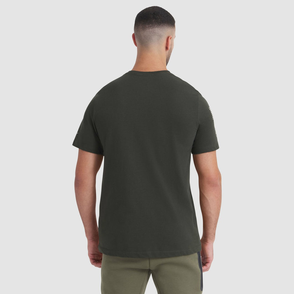 Denver Broncos 2025 Salute to Service Sideline Slub Dri-FIT T-Shirt Forest Green - Nike