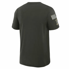 Green Bay Packers 2025 Salute to Service Sideline Slub Dri-FIT T-Shirt Forest Green - Nike