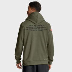 Green Bay Packers 2025 Salute to Service Sideline Standard Issue Dri-FIT Hoodie Olive - Nike