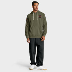 Chicago Bears 2025 Salute to Service Sideline Standard Issue Dri-FIT Hoodie Olive - Nike