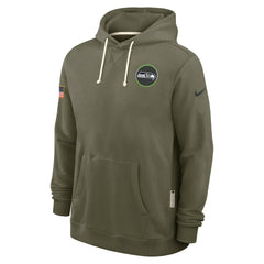 Seattle Seahawks 2025 Salute to Service Sideline Standard Issue Dri-FIT Hoodie Olive - Nike