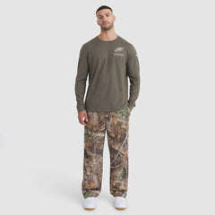 Philadelphia Eagles 2025 Salute to Service Sideline Long Sleeve T-Shirt Olive - Nike