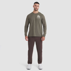 Cleveland Browns 2025 Salute to Service Sideline Long Sleeve T-Shirt Olive - Nike