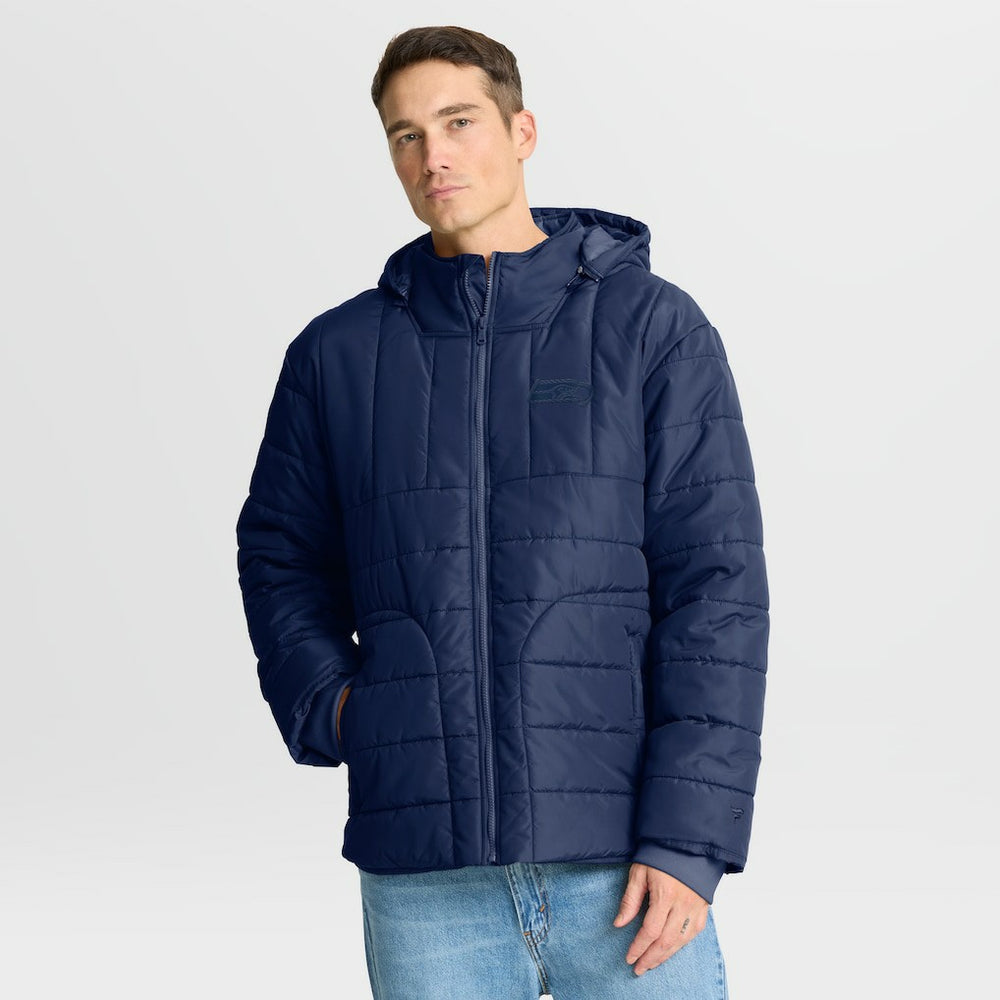Seattle Seahawks Full-Zip Hooded Jacket College Navy - Fanatics